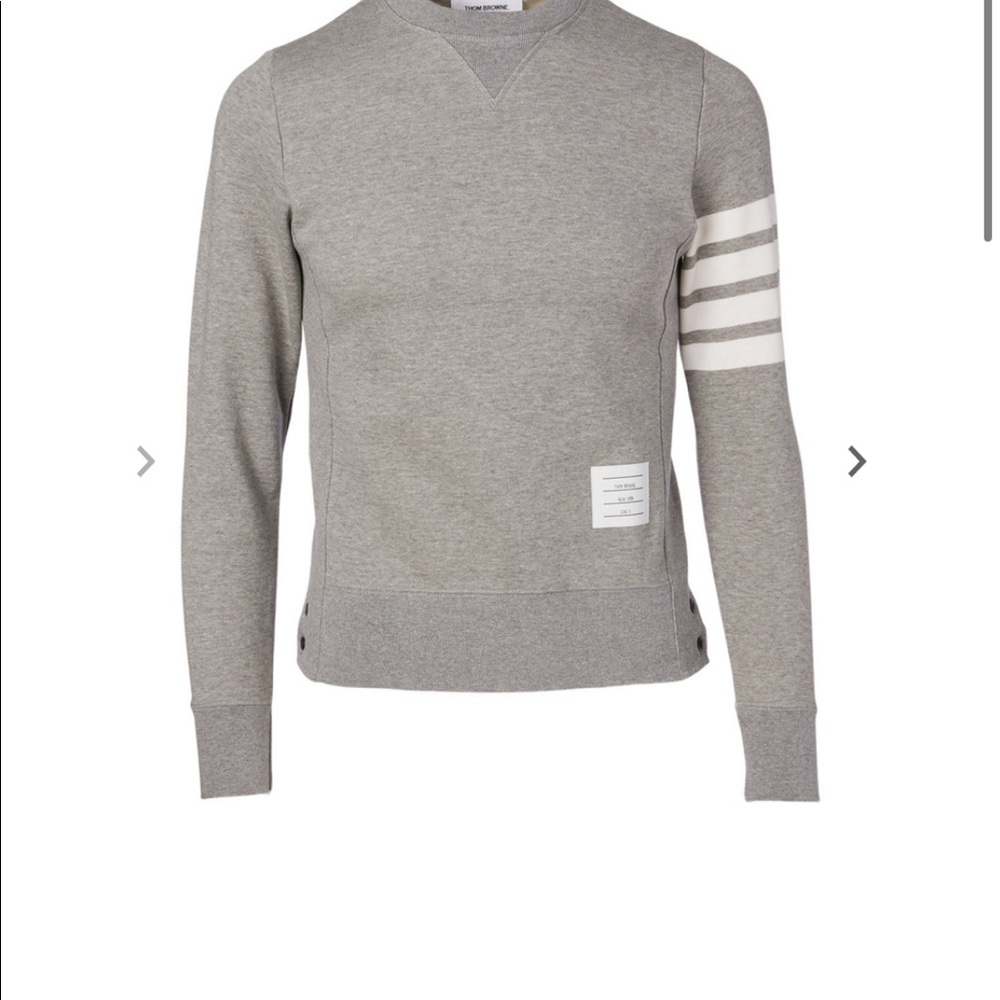 Thom Browne grey sweater